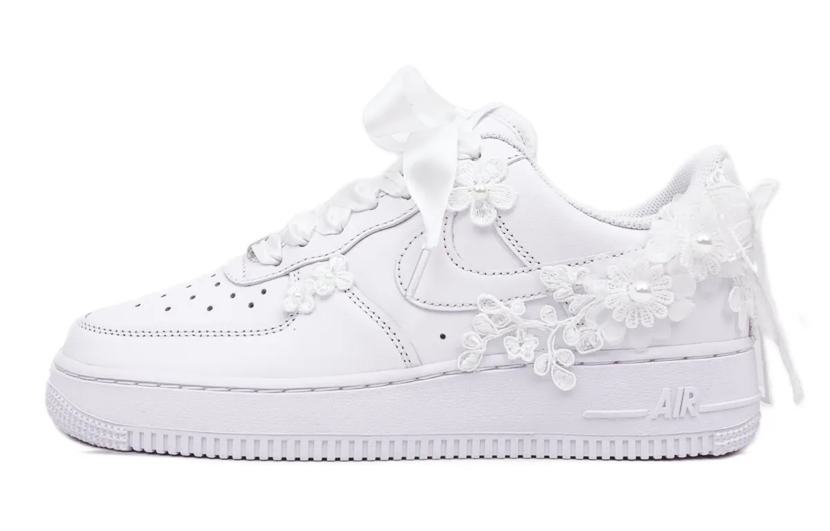 Nike Air Force 1 Slip Resistant Abrasion Resistant Slip Resistant Abrasion Resistant Low top Skateboard Shoes Women's