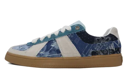 Li Ning Yunchuan Low top Skateboard Shoes Men's Beige Blue