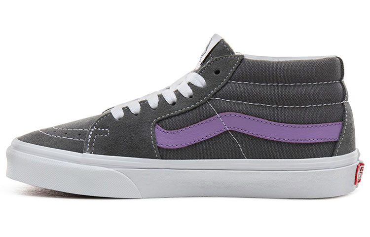 Vans SK8 Retro Sport retro mid-top skateboard shoes for men and women, purple