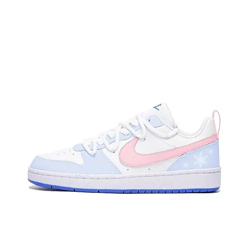 Nike Court Borough Low Half Sugar Milk, Amber Leather Slip Resistant Abrasion Resistant