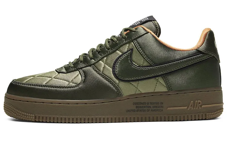 Nike Air Force 1 Low Quilted Satin Pack Cargo Khaki