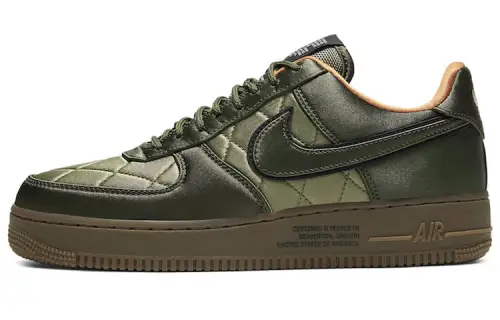 Nike Air Force 1 Low Quilted Satin Pack Cargo Khaki
