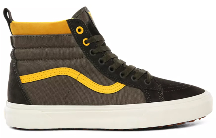 Кеды Vans SK8 Mte (коричнево-желтые) — фото 2