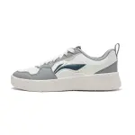 Li Ning First Cloud Abrasion Resistant Slip Resistant Low top Skateboard Shoes Men's Gray White
