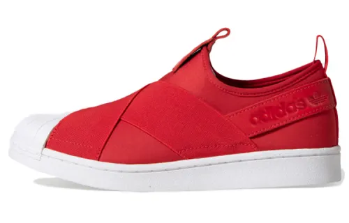 Adidas Originals Superstar Slip On 'Red White' Women's