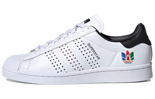 Adidas Superstar 'Colorful Trefoil - Cloud White'