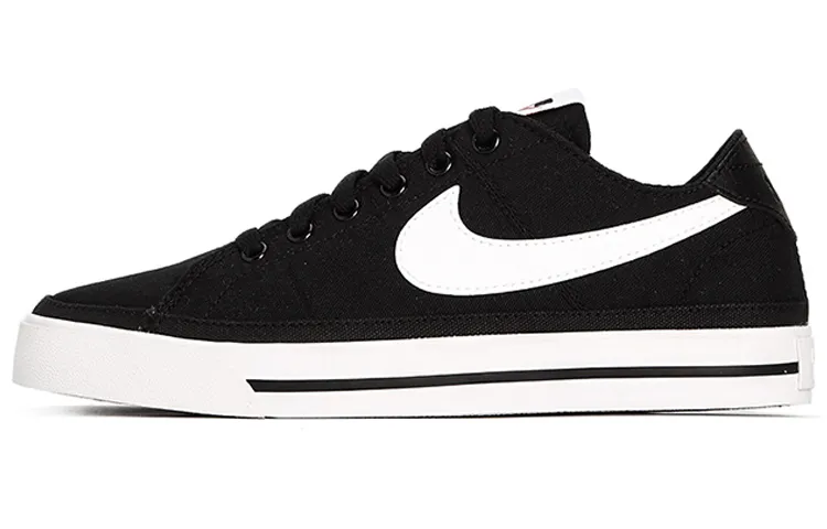 Nike Court Legacy Canvas Black White Women's
