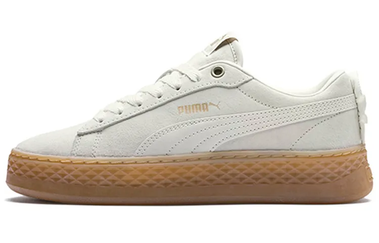 PUMA Smash Platform Frill 'White Gold' Women's