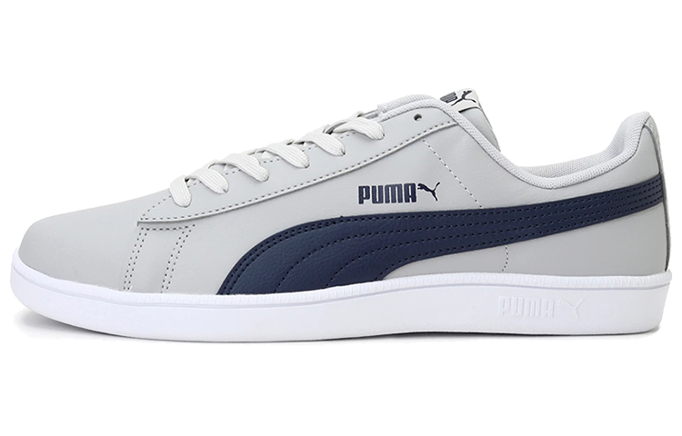 PUMA Baseline Gray White Black Casual Skate Shoes 'Grey White Black'