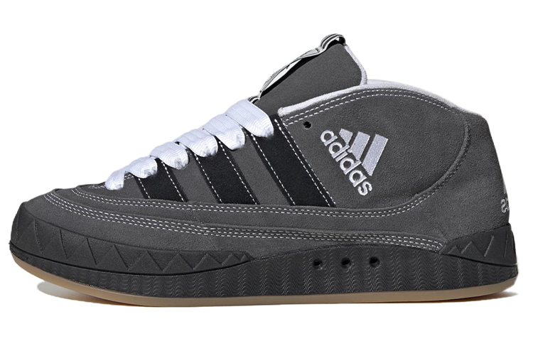 Кеды adidas originals Adimatic Mid (серо-белые)