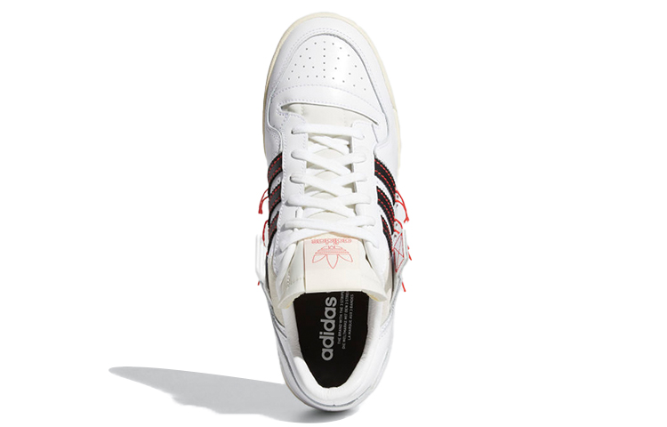 Кеды adidas originals FORUM 84 Low Premium (бело-черный) — фото 5