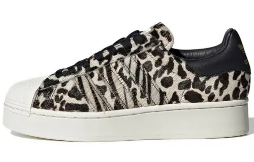 Adidas Wmns Superstar Bold 'Fuzzy Animal Print' Women's