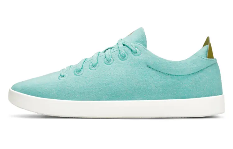 Allbirds Wool Piper Breathable Low top Skateboard Shoes Women's Mint Green