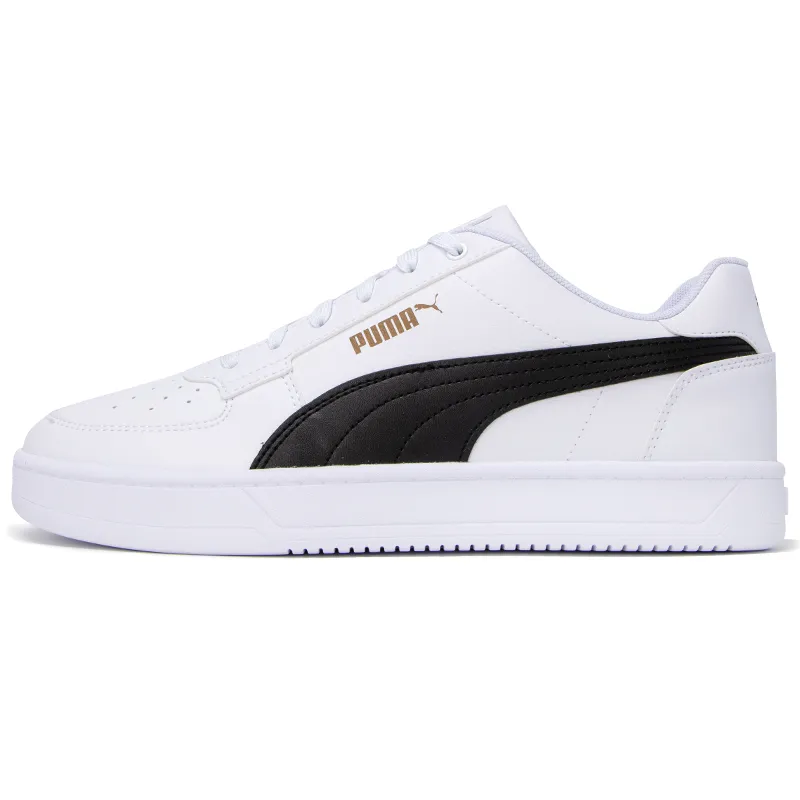 PUMA Caven 2.0 Abrasion Resistant Breathable Low top Skateboard Shoes Unisex White