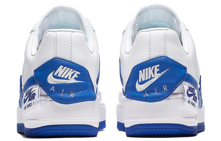 Женские кеды Nike Air Force 1 Jester XX (бело-синие) — Синийбелый — фото 5