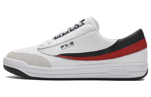 FILA FX 2 Comfortable Slip Resistant Cushioning Low top Skateboard Shoes Men's White