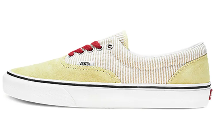 Vans Era Retro Low Top Casual Skate Shoes Unisex Yellow Blue
