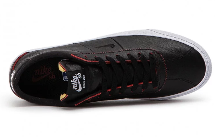 Кеды Nike SB Bruin NBA Bulls (черно-белые) — Чёрный / белый — фото 5