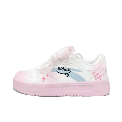 ANTA Skateboard Shoes Unisex Low Top Blue
