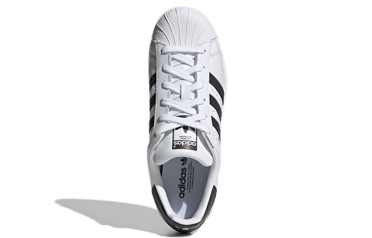 Женские кеды adidas originals Superstar (черно-белые) — фото 5