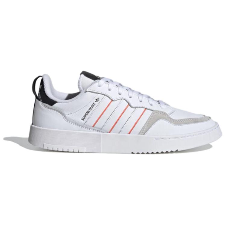 Кеды adidas Super Court (бело-черно-серый) — фото 2