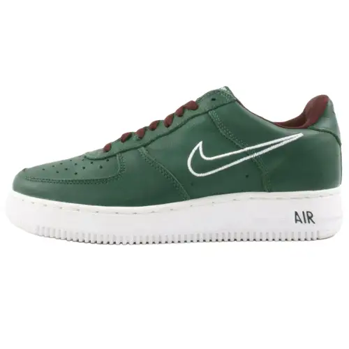 Nike Air Force 1 Slip Resistant Abrasion Resistant Low top Skateboard Shoes Men's Green