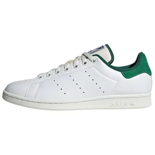 Adidas Stan Smith 'White Green Suede Heel'