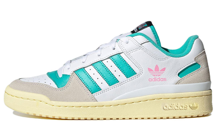 Унисекс кеды adidas originals FORUM Low Cl (бело-синие)