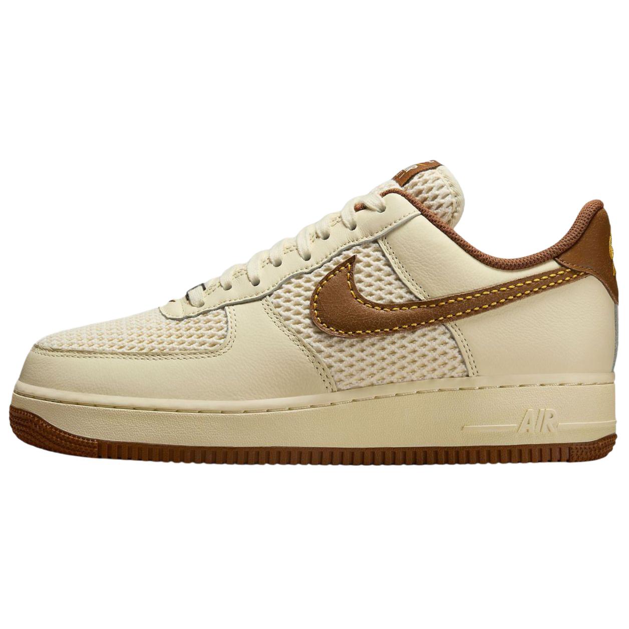 Мужские кроссовки Nike Air Force 1 Low (бежевые)
