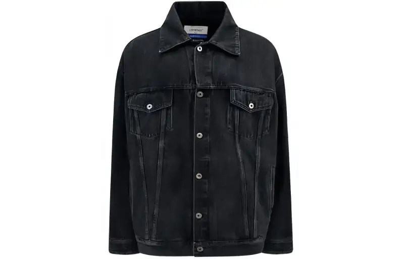 OFF-WHITE Arrows-motif denim jacket