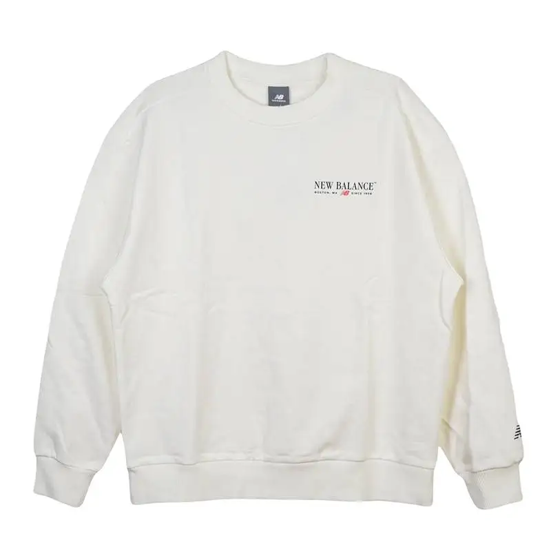 New Balance Sweatshirt Men's Sea Salt White
