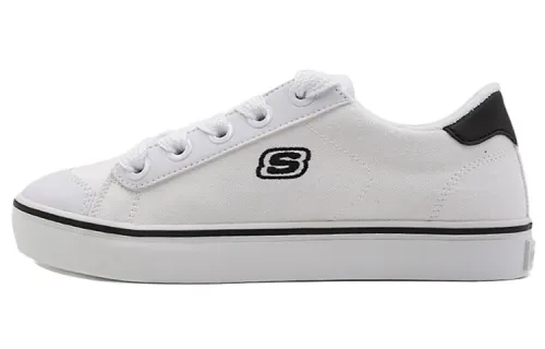 Skechers Textile, Leather Comfortable Abrasion Resistant Lightweight Low top Skateboard Shoes Women's