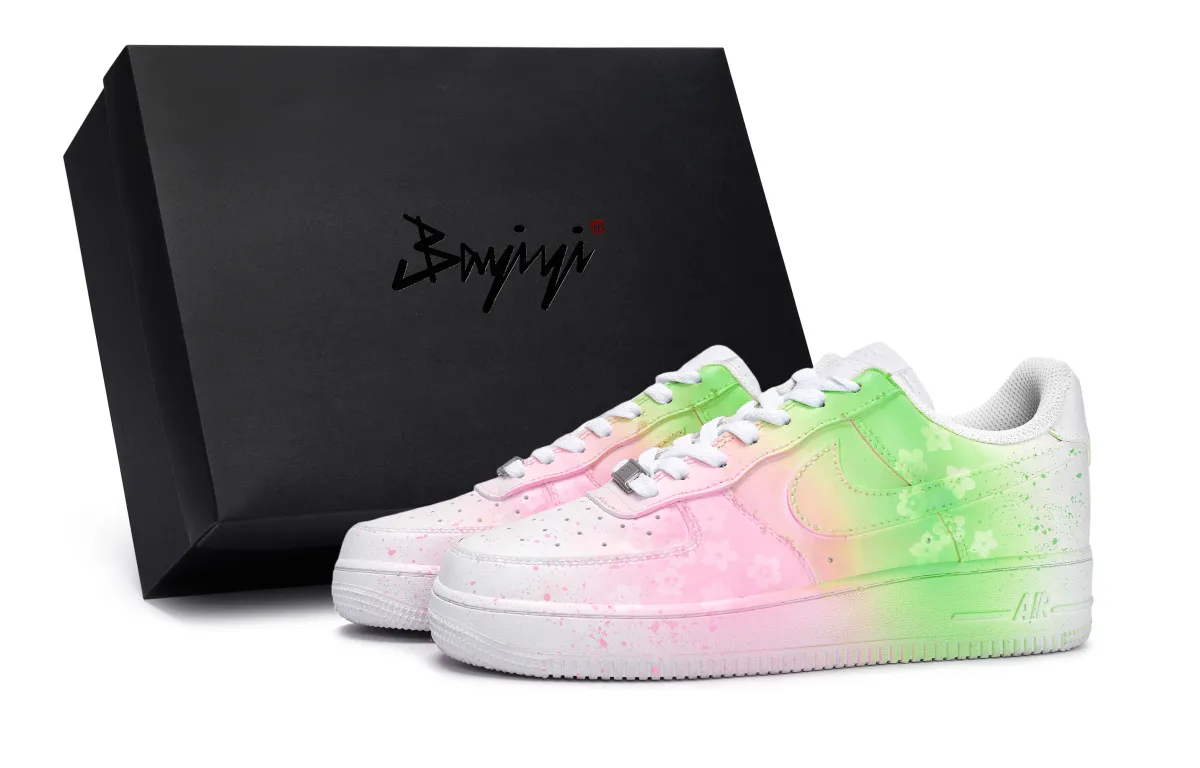 Nike Air Force 1 Slip Resistant Abrasion Resistant Slip Resistant Abrasion Resistant Low top Skateboard Shoes Unisex