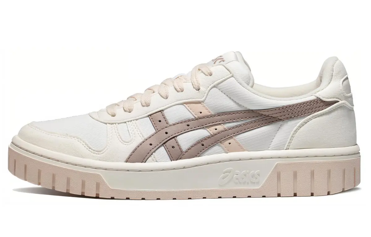 ASICS Court Mz Retro Casual Skateboarding Shoes Unisex Beige Brown