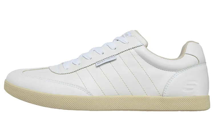 Skechers Skateboard Shoes Men's Low Top White
