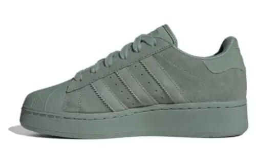 Adidas Superstar Xlg Silver Green Women's