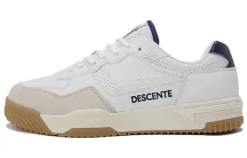 DESCENTE Dribble V2 Low top Skateboard Shoes Unisex White Brown