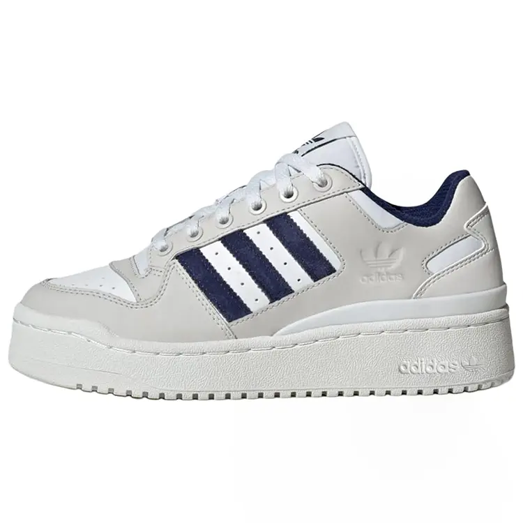 Adidas Forum Bold Crystal White Dark Blue Women's