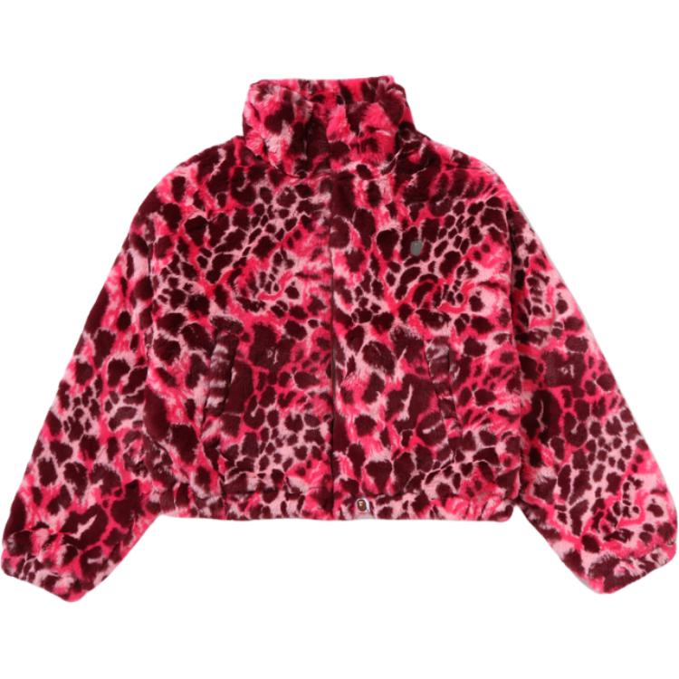 Женская куртка A BATHING APE FW25 (леопардовая)
