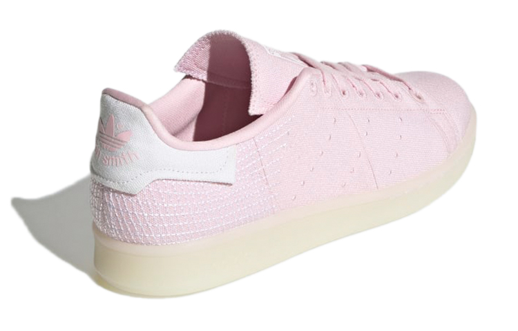 Женские кеды adidas Stan Smith Primeblue (бело-розовые) — фото 4