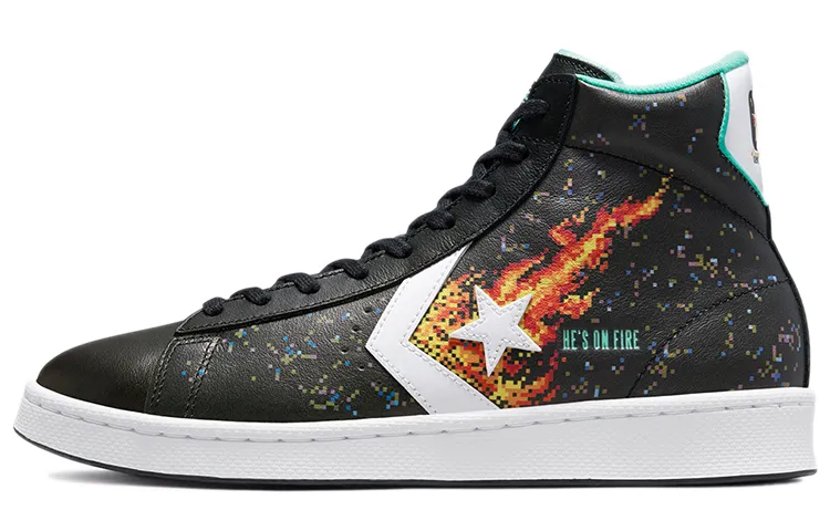 Pro Leather Nba Jam x Pro Leather Converse High 'He's On Fire!'