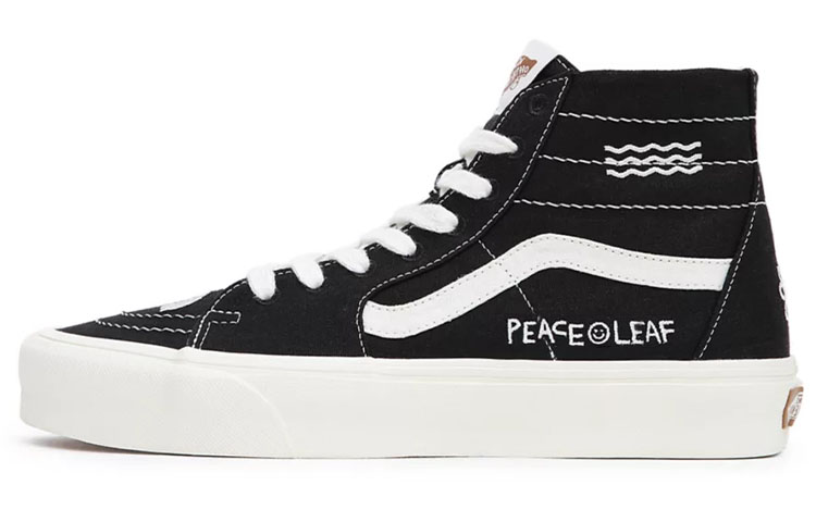 Vans SK8 HI Tapered High Top Sneakers Black/White Women's