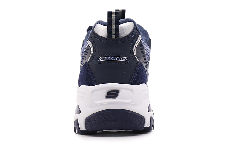 Женские кеды Skechers D'LITES 1.0 (темно-синие) — фото 3