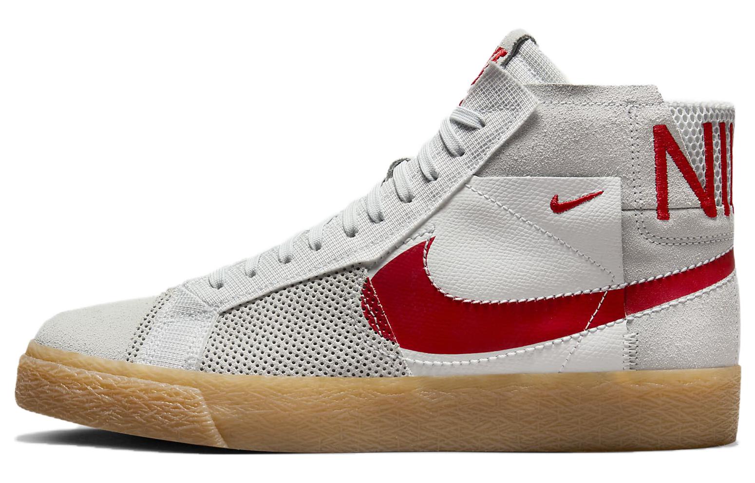 Кеды Nike Nike SB Zoom Blazer (серо-коричневый)