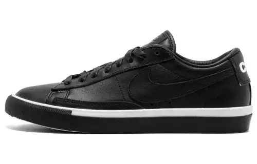 Nike Sb Blazer Low Comme Des Garcons Black White
