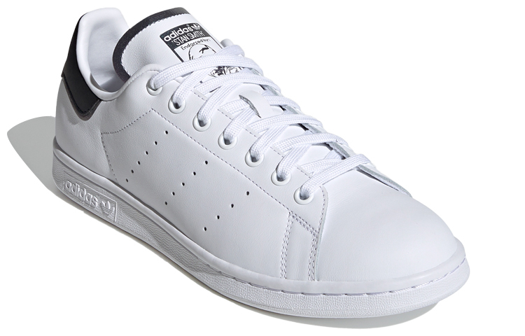 Кеды adidas originals StanSmith (бело-черно-серебристые) — фото 3