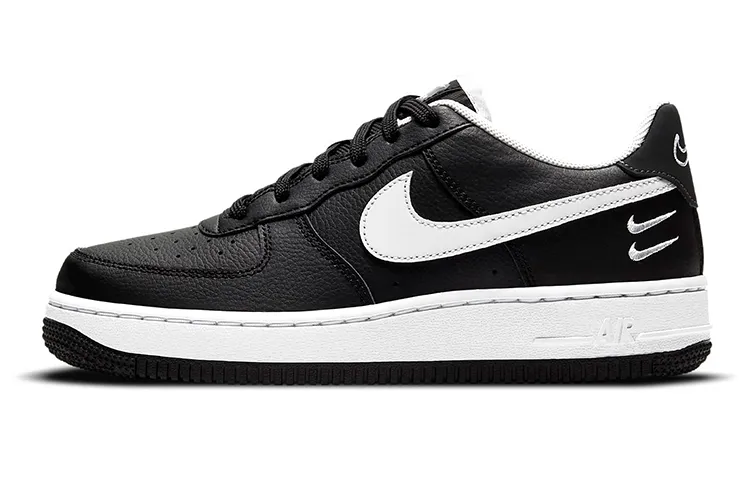 Nike Air Force 1 HO20 'Dual Swoosh Black' Gs