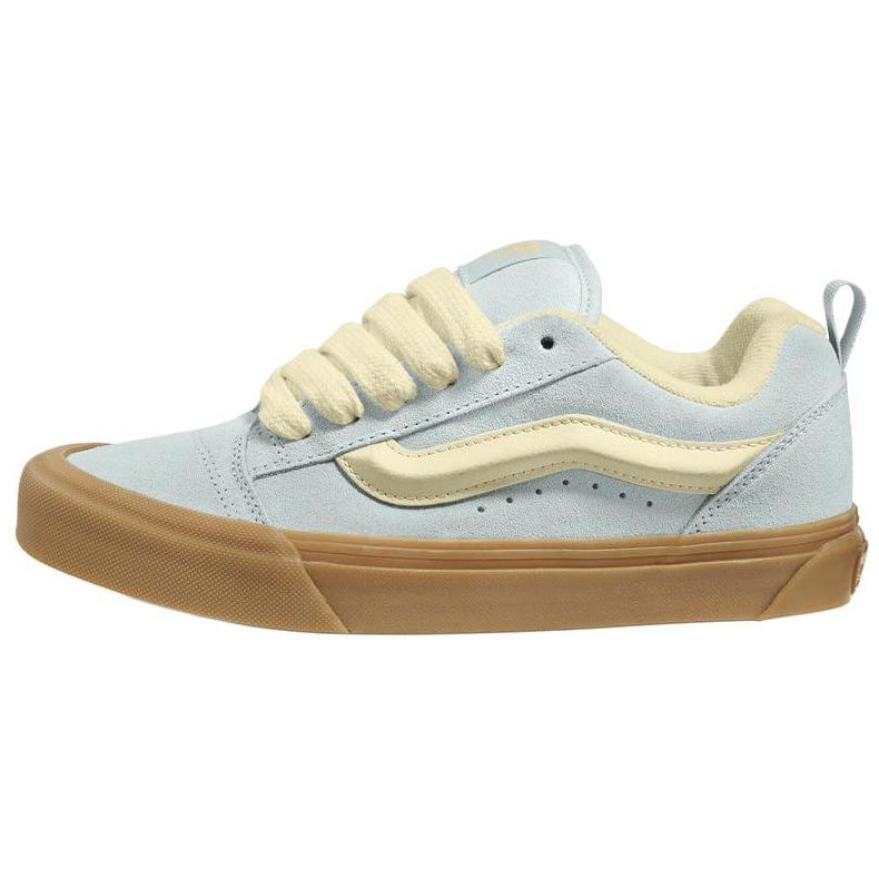 Женские кеды Vans Knu Skool (светло-синие)