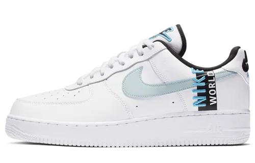 Nike Air Force 1 ww af1 Air Force 1, comfortable, wrapped, non-slip, wear-resistant, low-cut sneakers, same style for men and women, white and blue