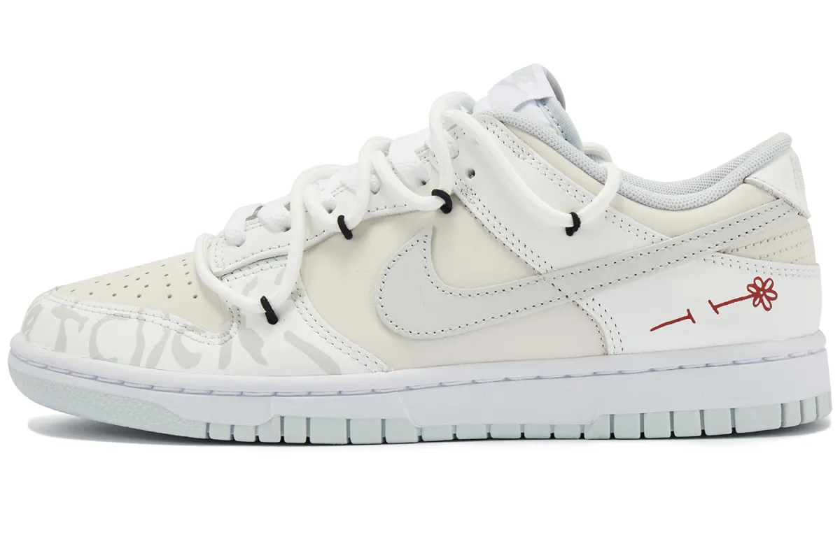 Nike Dunk Low Jasmine Milk White Slip Resistant And Breathable Slip Resistant And Breathable Low top Skateboard Shoes
